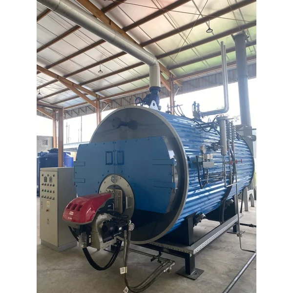 Steam Boiler fire tube pada proses makanan