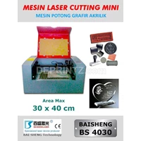 Mesin Cetak Laser Cutting Acrylic Mini As 4030