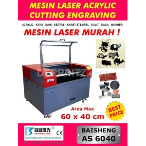 Mesin LASER CUTTING Acrylic Mini AS 6040