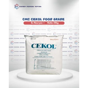 CMC CEKOL FOOD GRADE Ex Nouryon 25Kg / bahan kimia >> bahan industri
