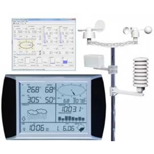 Solar Wireless Professional Touch Screen Weather Station Aw002