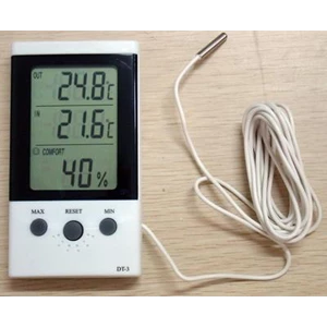 Indoor And Outdoor Thermometer Hygro  Dt-3