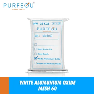 PASIR SANDBLASTING WHITE ALUMINIUM OXIDE/ALUMUNIUM OKSIDA MESH 60