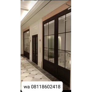 Pintu kaca berprofil T10 Indal