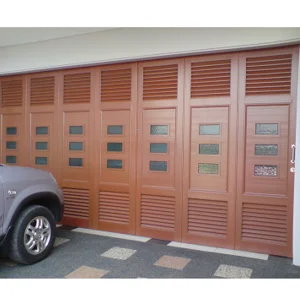 Pintu Garasi Aluminium Lipat Alumunio