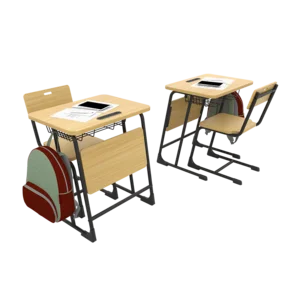 Meja dan Kursi Sekolah Tipe Aluno