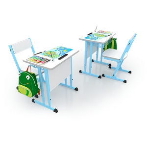 Meja dan Kursi Sekolah Tipe Alevo