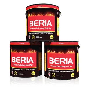 Pelapis Tahan Api Anti Api Beria 1kg kaleng / intumescent fire protection