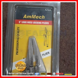 Ammech PLP-9LN 9 Inch Long Nose Locking Pliers