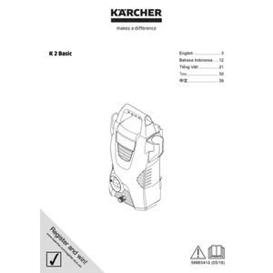 KARCHER K2 BASIC CAR High Pressure Washer
