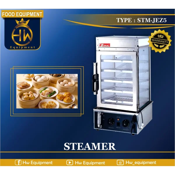 Mesin Steamer Makanan (Bakpao & Dimsum) tipe STM-JEZ5