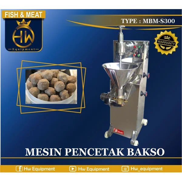 Mesin Pengolah Bakso Otomatis tipe MBM-S300
