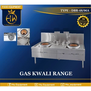 Gas Kwali Range/ Deluxe Blower Kwali Range tipe DBR-48/96A