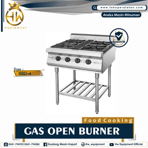 Kompor Gas Open Burner (stand) tipe RBD-4