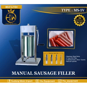 MAnual Sausage Filler type MS-5V