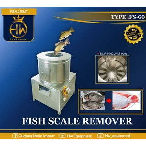 Mesin Pengolah Ikan / Pengupas Sisik Ikan tipe SF-60