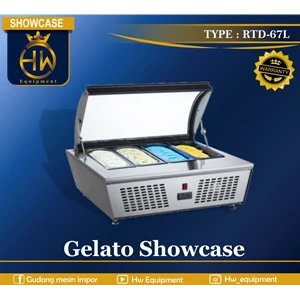 Ice Cream Machine / Gelato Showcase type RTD-67L