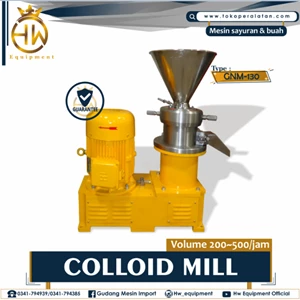 Colloid Mill Wet Grinding Machine Gnm-130