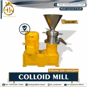 Mesin Penggiling Basah Colloid Mill Gnm-180