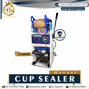 Mesin Pengemas Cup Plastik - Cup Sealer Manual 