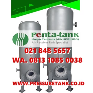 Air Receiver Tank 5000 Liter Pressure Tank 5000 Liter Penta Tank CV Karya Penta Tangki Angin Kompresor