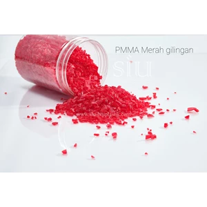 PMMA acralyc merah gilingan 25kg