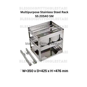 Rak Dapur Vitco SS 20540 SM Multipurpose Stainless Steel Rack