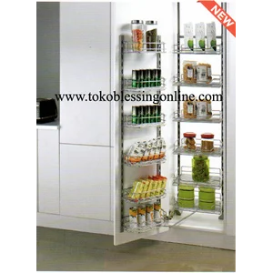 Rak Dapur SC 25400 SM Adjustable Deluxe Larder Unit 1820 mm Slow Motion