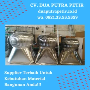 Blower Turbin ventilator stainless atau almini