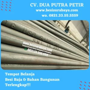 Besi Beton Polos 16 x 12m