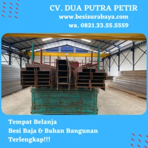 Besi WF Beam 150 x 75 x 5 x 7mm x 12m