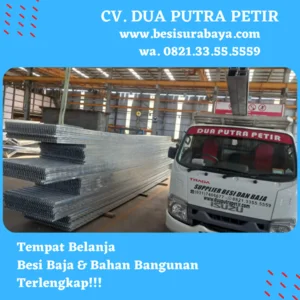 Plat Galvanis Grating Hot Deep (anti karat)
