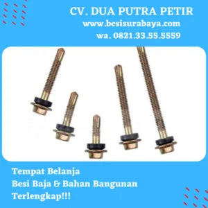Sekrup Drilling 2 cm (1 Dos isi 600 biji)