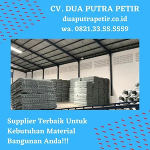 Kawat Bronjong 2 x 1 x 05 m Lubang 8 x 10 cm Kawat 3 mm