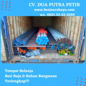 Pipa Bulat Besi Bulat Galvanis 32 mm Panjang 12 meter