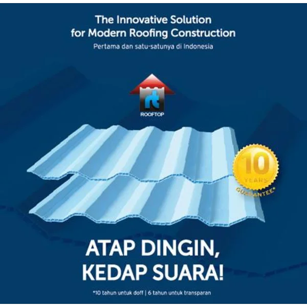 ATAP UPVC ROOFTOP  ALDERON DECK  Roofing