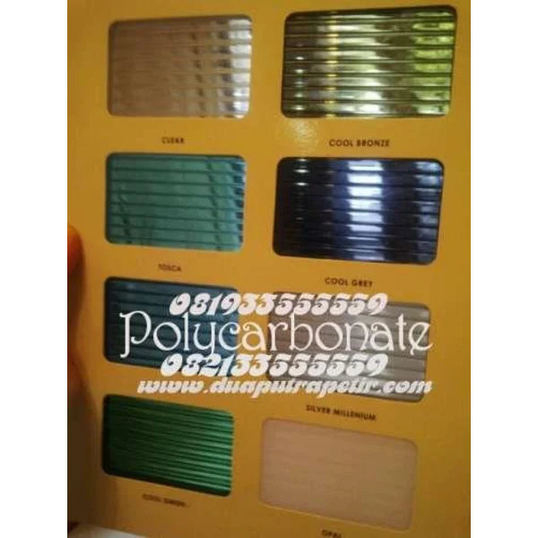 Atap Polycarbonate Twinlite lengkap dan murah di surabaya 