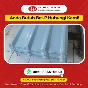 ATAP UPVC SINGLE LAYER & DOUBLE LAYER SURABAYA 