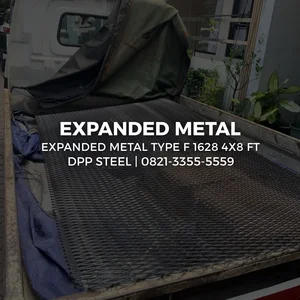 PLAT EXPANDED MESH TYPE F 1628 4 X 8 FT