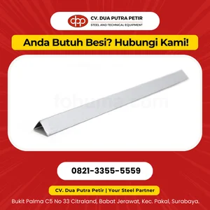 BAJA RINGAN WALL ANGLE 0.25MM - 0.60MM PANJANG 3MTR