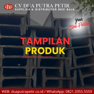 Besi WF 300 LSI 300 x 150 x 6.5 x 9 mm Panjang 12 Meter