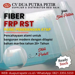 Atap Fiberglass FRP RST Zhong Yang – Fiberglass Penerangan