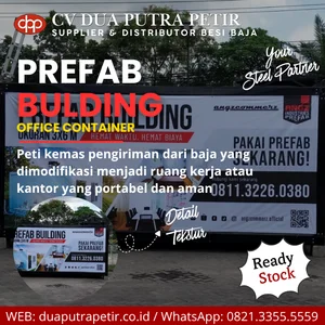 Container Office ANGZ Prefab Building 3x6 Meters - Surabaya