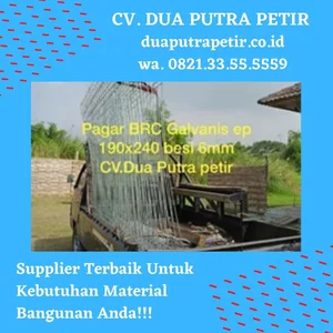 Pagar Brc Galvanis Ukuran 10 mm