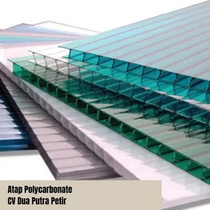Atap Polycarbonate Twinlite 5mm 6mm 10mm  disurabaya 