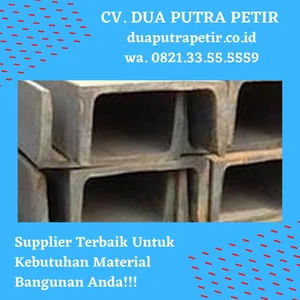Besi Kanal UNP 180 Panjang 6 M