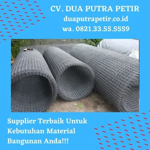 Kawat Harmonika Welded Mesh BWG 8 4 mm Kotak 50 mm