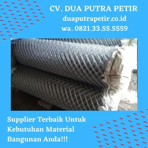 Kawat Harmonika Welded Mesh BWG 8 4 mm Kotak 60 mm