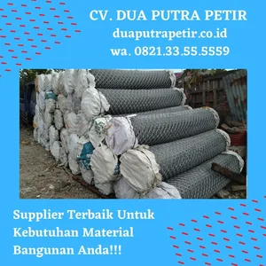 Kawat Harmonika Welded Mesh BWG 10 3 mm Kotak 30 mm
