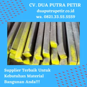 Besi Square Bar Besi Nako 8mm x 8mm x 6M Surabaya